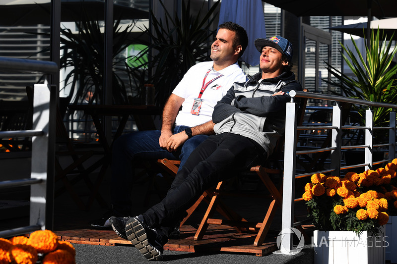 Пилоты F1 Experiences Жолт Баумгартнер и Патрик Фризахер