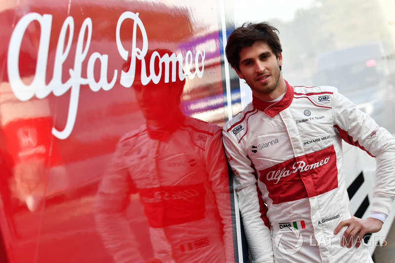 Antonio Giovinazzi, pilote de réserve Sauber