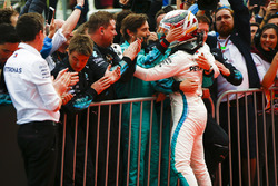 Yarış galibi Lewis Hamilton, Mercedes AMG F1, Parc Ferme