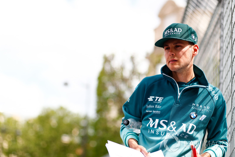 Tom Blomqvist, Andretti Formula E, mengitari lintasan