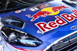 Détail d'une Ford Fiesta WRC, M-Sport