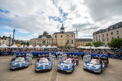 #66 Ford Chip Ganassi Racing Ford GT: Stefan Mücke, Olivier Pla, Billy Johnson, #67 Ford Chip Ganassi Racing Ford GT: Andy Priaulx, Harry Tincknell, Tony Kanaan, #68 Ford Chip Ganassi Racing Ford GT: Joey Hand, Dirk Müller, Sébastien Bourdais, #69 Ford Chip Ganassi Racing Ford GT: Ryan Briscoe, Richard Westbrook, Scott Dixon