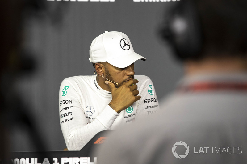Lewis Hamilton, Mercedes-AMG F1 Basın Toplantısı