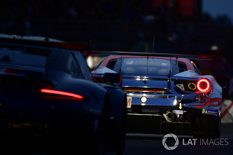 #61 Clearwater Racing Ferrari 488 GTE: Weng Sun Mok, Keita Sawa, Matthew Griffin