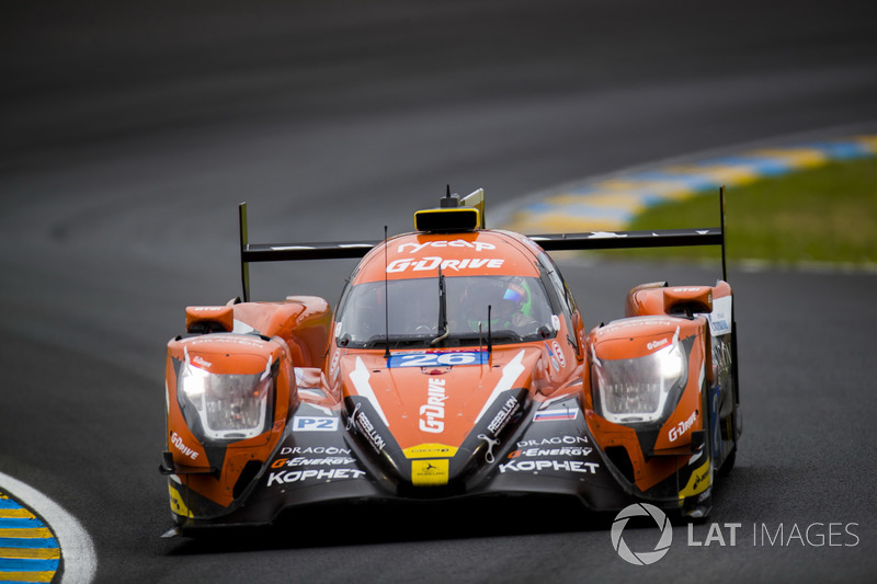 #26 G-Drive Racing Oreca 07 Gibson: Roman Rusinov, Andrea Pizzitola, Jean-Eric Vergne