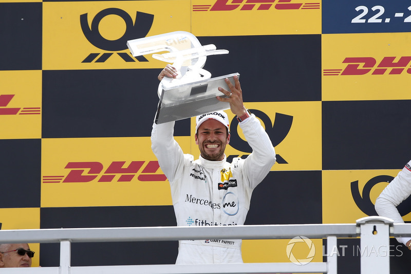 Podium: second place Gary Paffett, Mercedes-AMG Team HWA