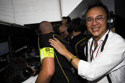 The Techeetah team celebrate