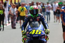 Il terzo classificato Valentino Rossi, Yamaha Factory Racing