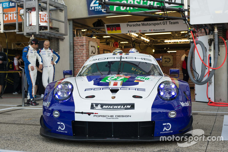 #91 Porsche GT Team Porsche 911 RSR avec une livrée spéciale