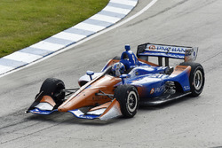 Scott Dixon, Chip Ganassi Racing Honda viert de overwinning