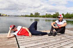 Charles Leclerc, Sauber e Marcus Ericsson, Sauber