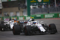 Sergey Sirotkin, Williams FW41, voor Marcus Ericsson, Sauber C37