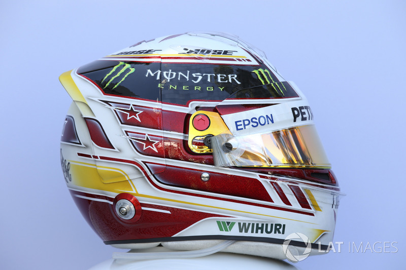 Casco de Lewis Hamilton, Mercedes-AMG F1