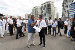 Alejandro Agag, CEO de Fórmula E, en la parrilla