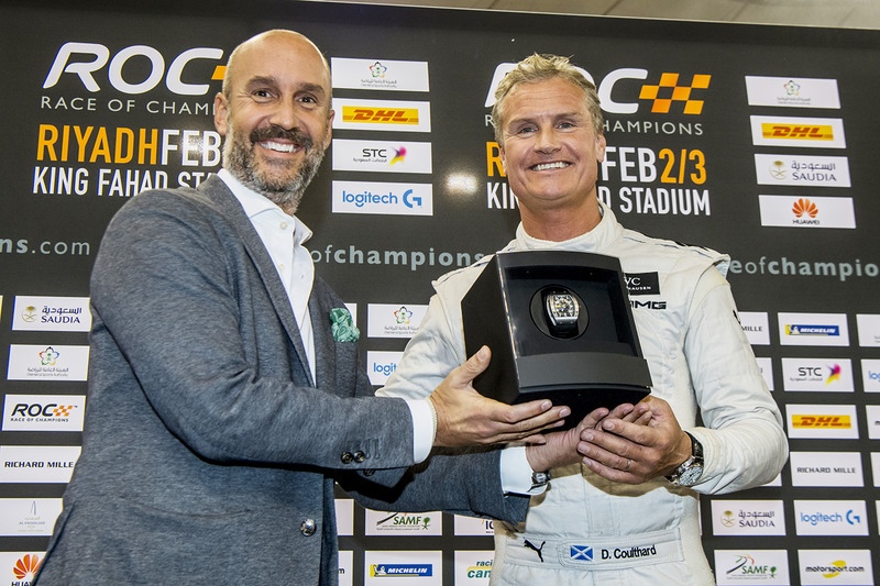 Winner David Coulthard