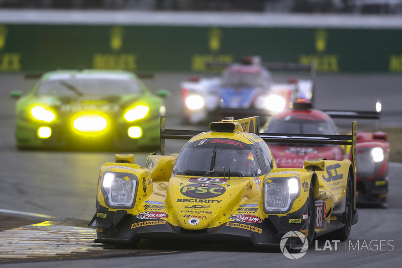 #85 JDC/Miller Motorsports ORECA 07, P: Simon Trummer, Robert Alon, Austin Cindric, Devlin DeFrancesco
