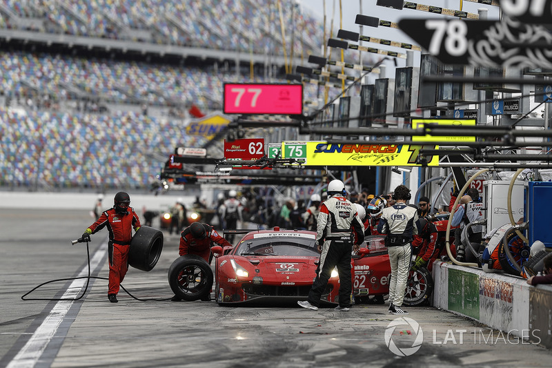 #62 Risi Competizione Ferrari 488 GTE, GTLM: Alessandro Pier Guidi, Toni Vilander, James Calado, Dav