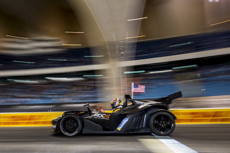 Ryan Hunter-Reay of Team USA driving the KTM X-Bow Comp R