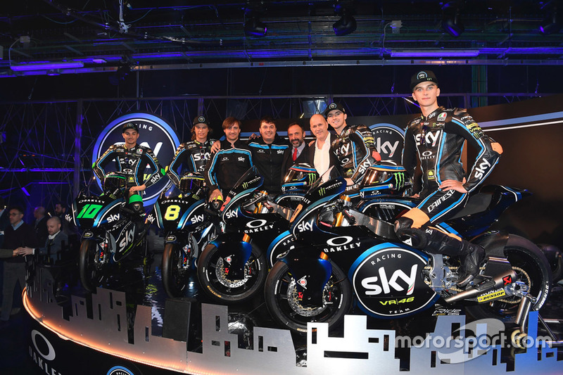 Lancement du Sky Racing Team VR46