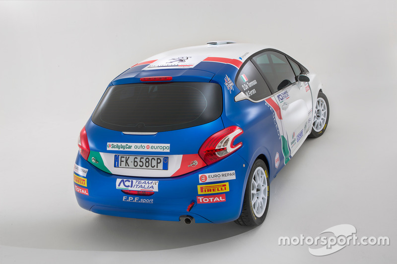 La Peugeot 208 R2 di Damiano De Tommaso e Michele Ferrara