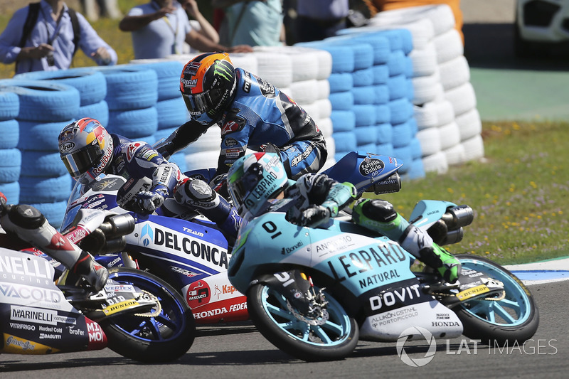 Aron Canet, Estrella Galicia 0,0, crash