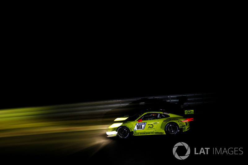 #911 Manthey Racing Porsche 911 GT3 R: Kevin Estre, Romain Dumas, Laurens Vanthoor, Earl Bamber