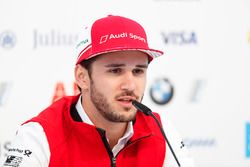 Daniel Abt, Audi Sport ABT Schaeffler, tijdens de persconferentie