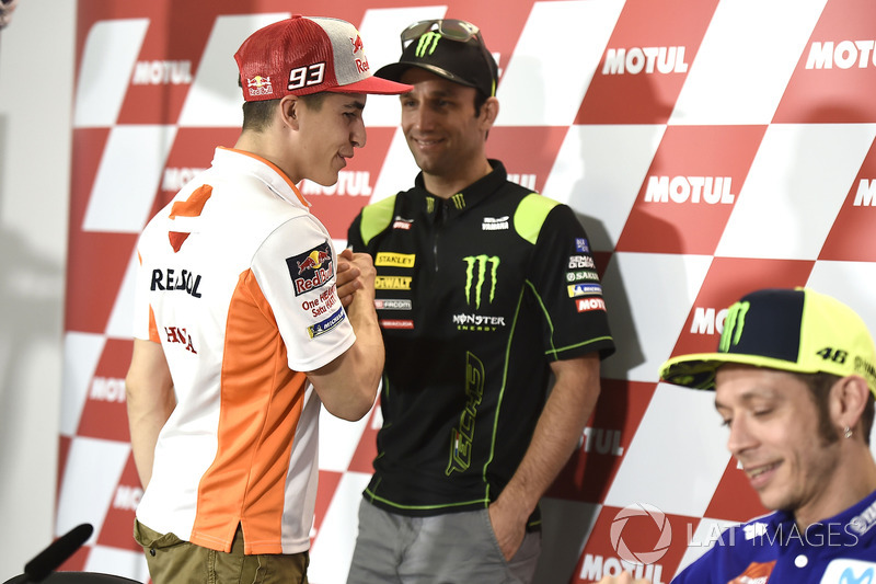 Marc Marquez, Repsol Honda Team, Johann Zarco, Monster Yamaha Tech 3