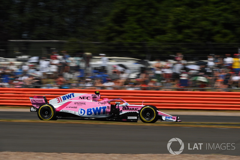 17º Esteban Ocon, Force India VJM11 (481 vueltas)