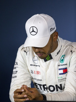 Lewis Hamilton, Mercedes-AMG F1, en conférence de presse