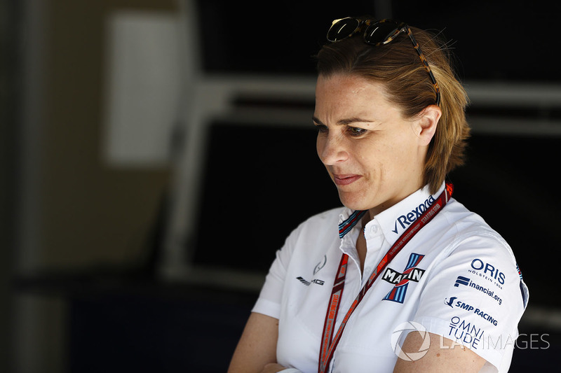 Claire Williams, Deputy Team Principal, Williams Martini Racing