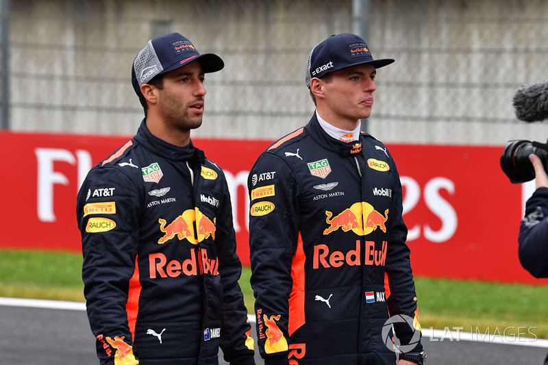 Daniel Ricciardo, Red Bull Racing and Max Verstappen, Red Bull Racing