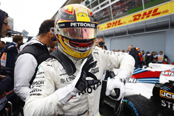 Polesitter Lewis Hamilton, Mercedes AMG F1