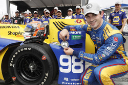 Polesitter Alexander Rossi, Herta - Andretti Autosport Honda