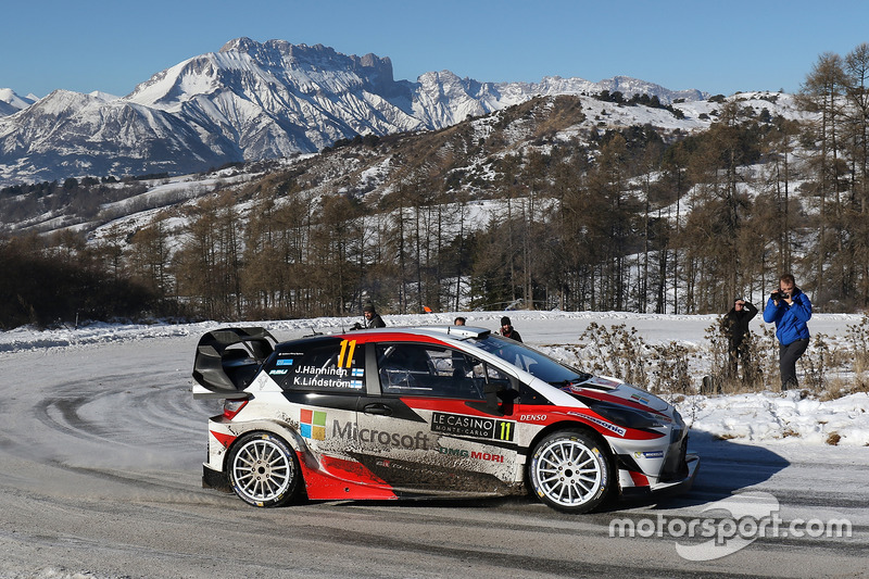 Juho Hänninen, Kaj Lindström, Toyota Yaris WRC, Toyota Racing