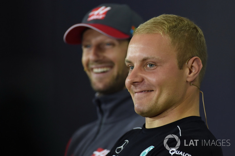 Valtteri Bottas, Mercedes AMG F1 in the Press Conference