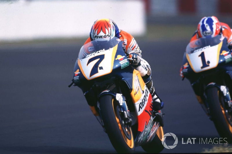 Tadayuki Okada, Repsol Honda Team; Mick Doohan, Repsol Honda Team