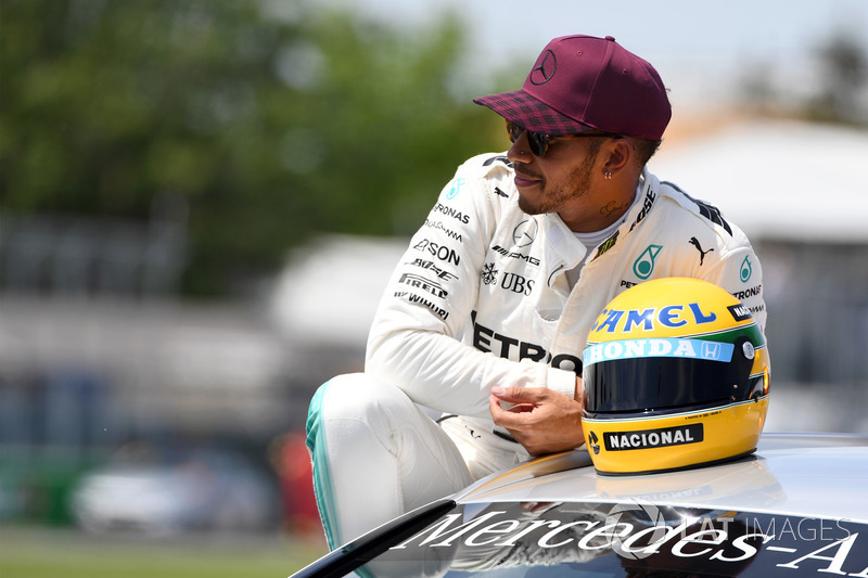 Ganador de la pole Lewis Hamilton, Mercedes AMG F1