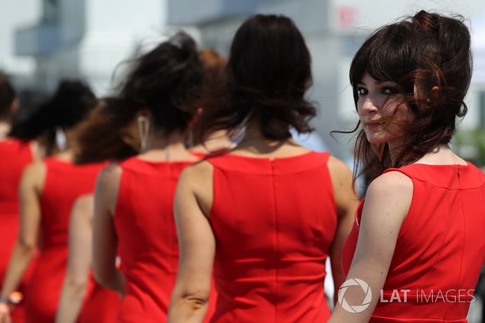 Chicas de la parrilla 