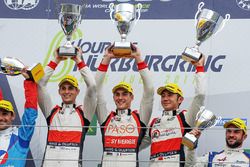 Podium LMP2 : les vainqueurs Ho-Pin Tung, Oliver Jarvis, Thomas Laurent, DC Racing