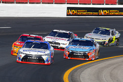 Ryan Preece, Joe Gibbs Racing Toyota and Kyle Larson, Chip Ganassi Racing Chevrolet
