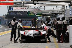 #7 Toyota Gazoo Racing Toyota TS050 Hybrid: Mike Conway, Kamui Kobayashi, Jose Maria Lopez