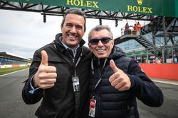 André Andrade, PDG Aegis Media Iberia, et Jaime Alguersuari Sr