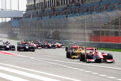 Start: Charles Leclerc, PREMA Racing leads