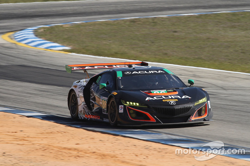 #86 Michael Shank Racing Acura NSX: Oswaldo Negri Jr., Jeff Segal, Tom Dyer