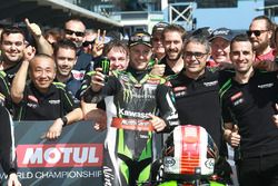 Il vincitore della gara Jonathan Rea, Kawasaki Racing