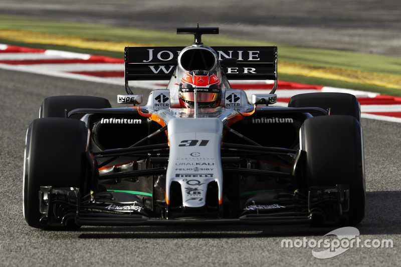 Esteban Ocon, Force India VJM10 Mercedes