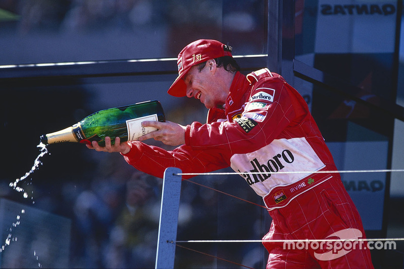 1. Eddie Irvine, Ferrari