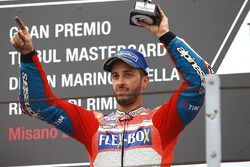 Podium: third place Andrea Dovizioso, Ducati Team