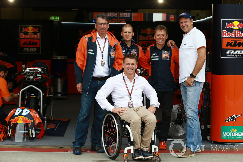 Aki Ajo, Stefan Pierer, Pit Beirer, Mike Leitner, KTM